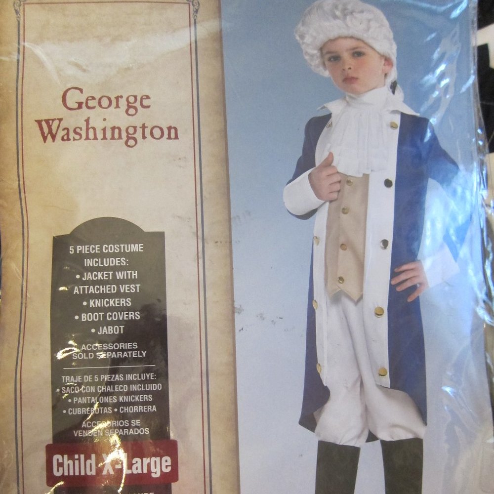 George Washington Costume Child's XL 14-16